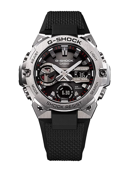 GST-B400-1ADR_Casio – Men – Silver – 49MM – QuartzSilver