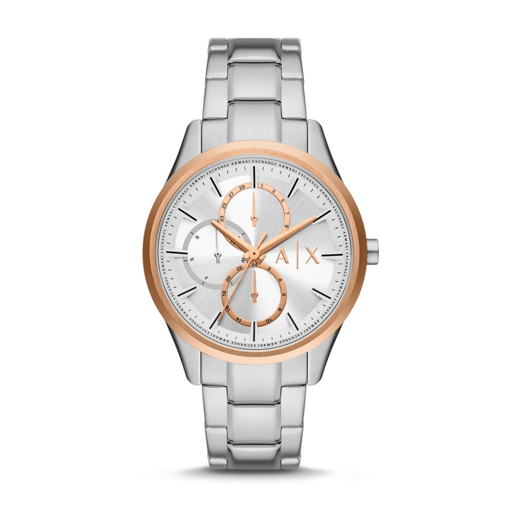 ARMANI EXCHANGE WATCH - AX1870 - MEN - SILVER - 42MM - QUARTZ/MULTISILVER