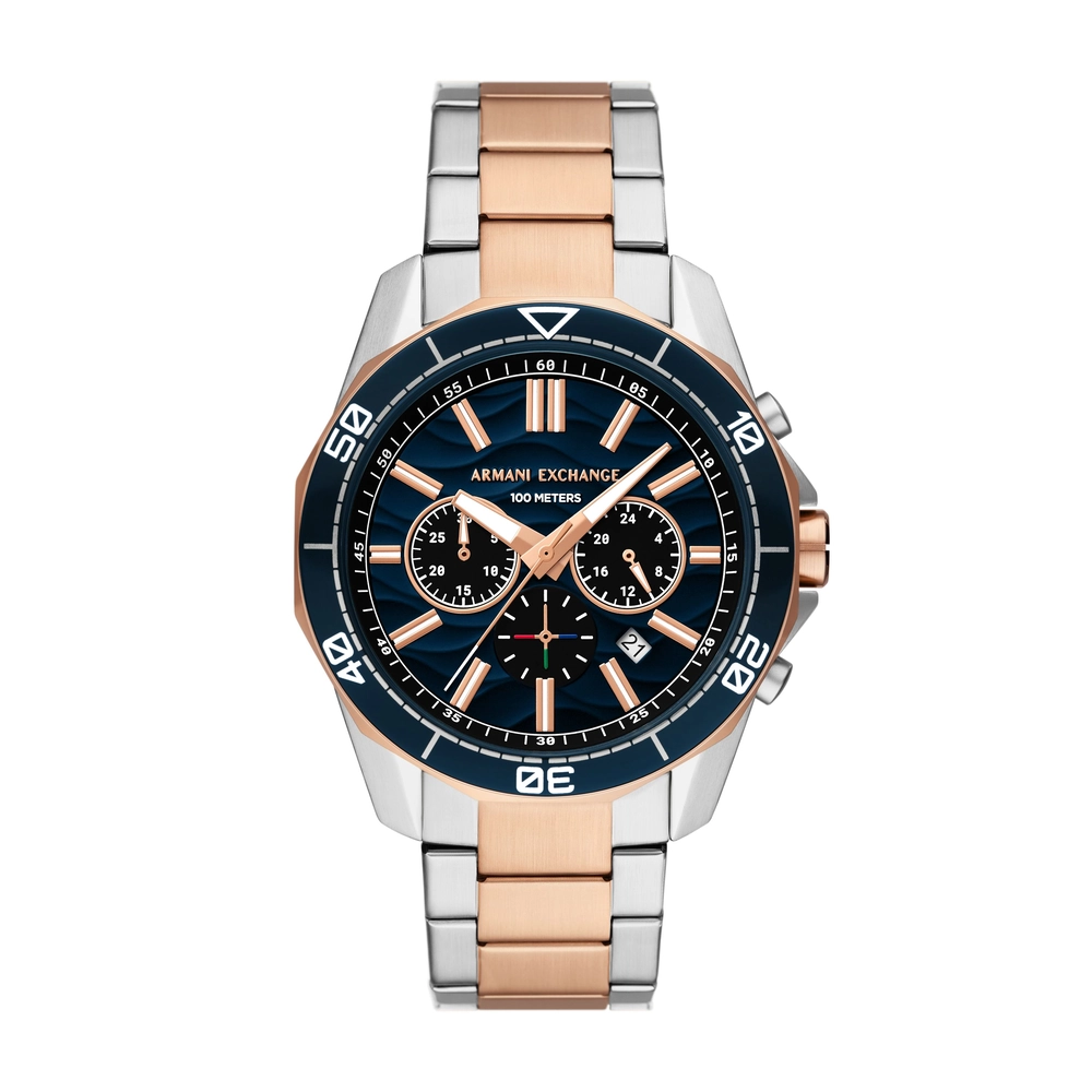 ARMANI EXCHANGE WATCH - AX1965 - MEN - 2-TONE - 44MM - QUARTZ/CHRONO2-TONE