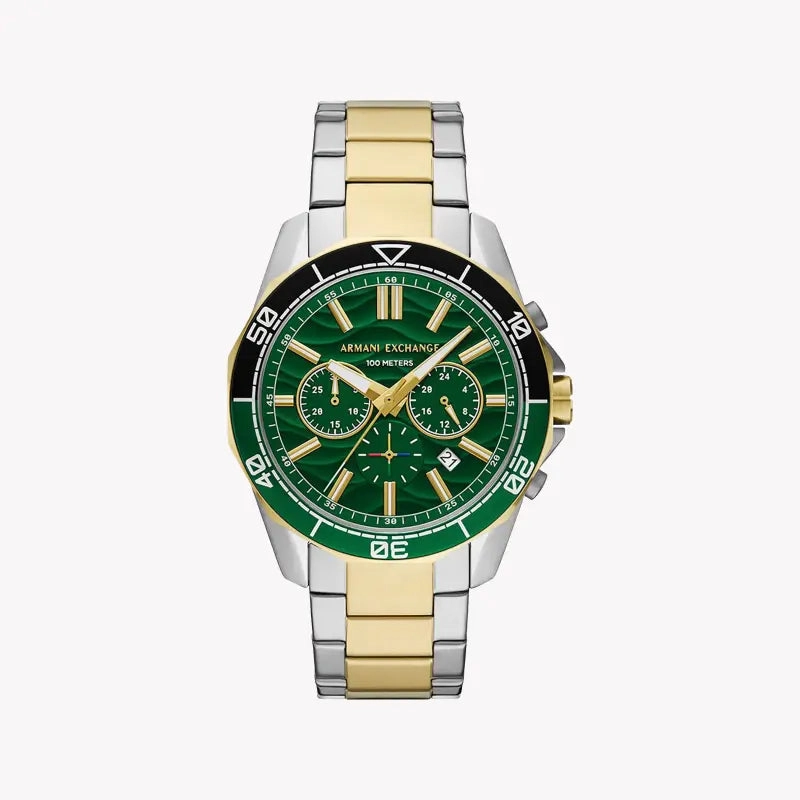 ARMANI EXCHANGE WATCH - AX1966 - MEN - 2-TONE - 44MM - QUARTZ/CHRONO2-TONE