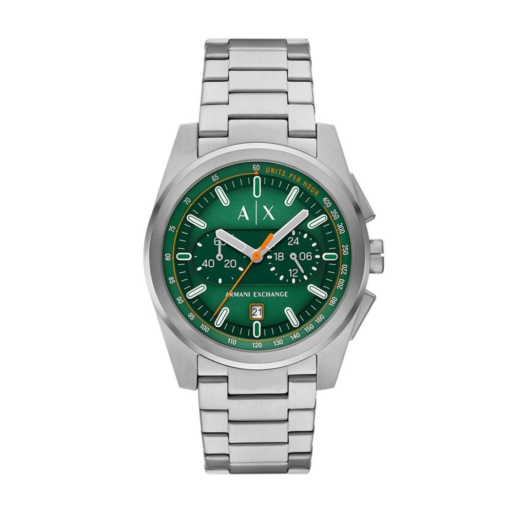 ARMANI EXCHANGE WATCH - AX2862 - MEN - SILVER - 42MM - QUARTZ/CHRONOSILVER