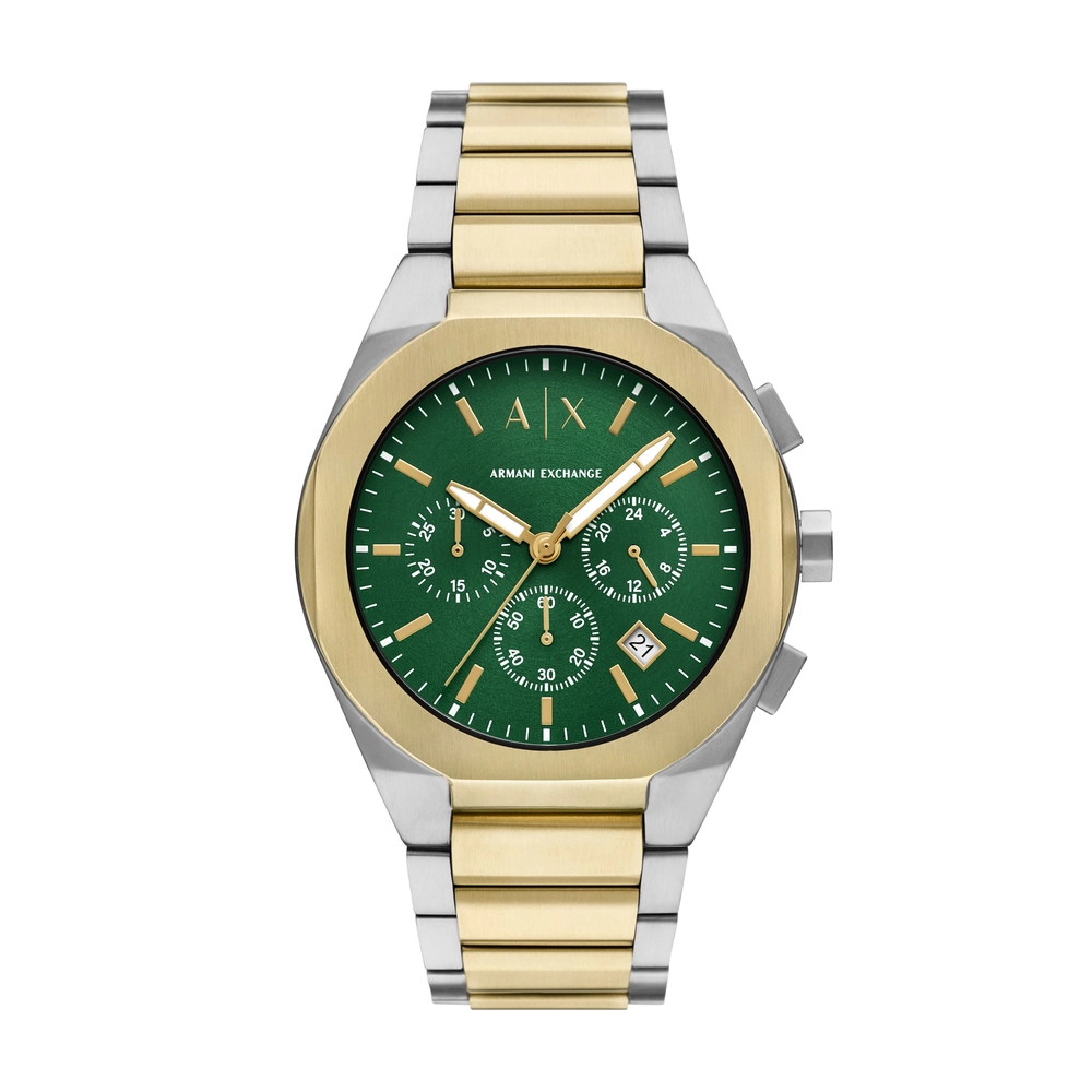 ARMANI EXCHANGE WATCH - AX4184 - MEN - 2-TONE - 42MM - QUARTZ/CHRONO2-TONE