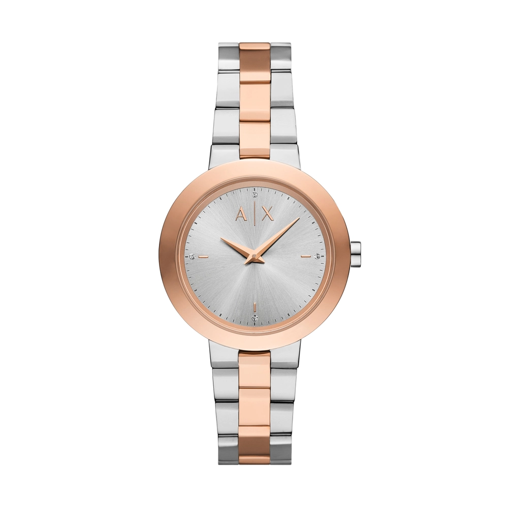 ARMANI EXCHANGE WATCH - AX5172 - WOMEN - 2-TONE - 36MM - QUARTZ/2 HAND2-TONE