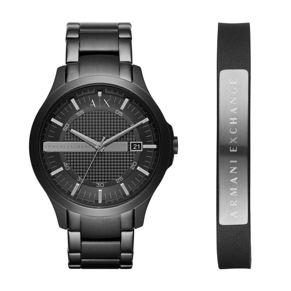 ARMANI EXCHANGE WATCH - AX7101 - MEN - GOLD - 46MM - QUARTZ/3 HAND DATEGOLD