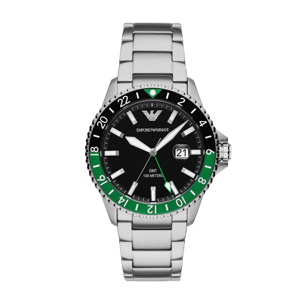 Emporio-Armani - AR11589 - MEN - SILVER - 42MM - QuartzSILVER