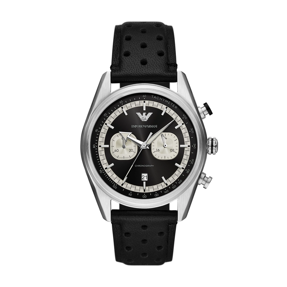 Emporio-Armani - AR11635 - MEN - BLACK - 42MM - QuartzBLACK