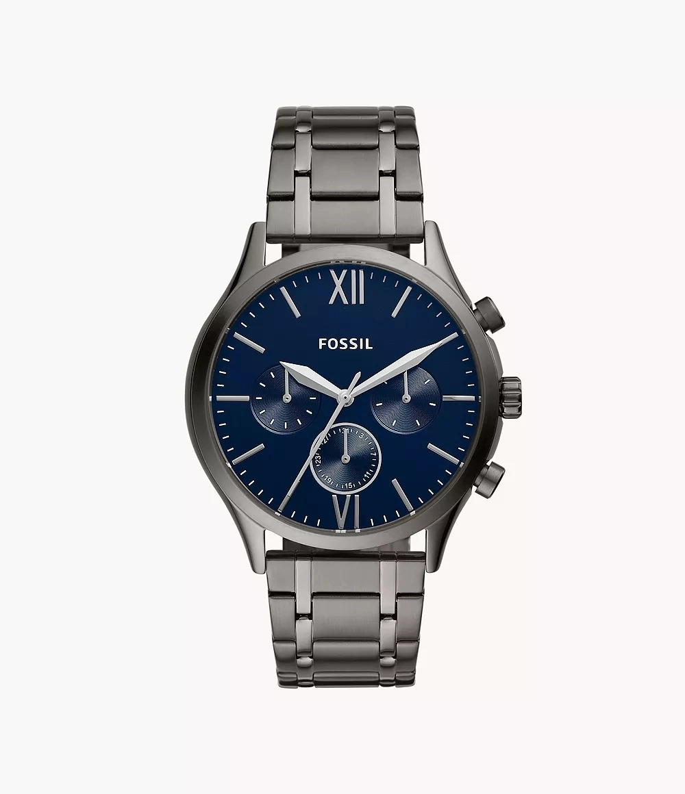 FOSSIL DF WATCHES - BQ2401 - MEN - SMOKE - 44MM - QuartzSMOKE