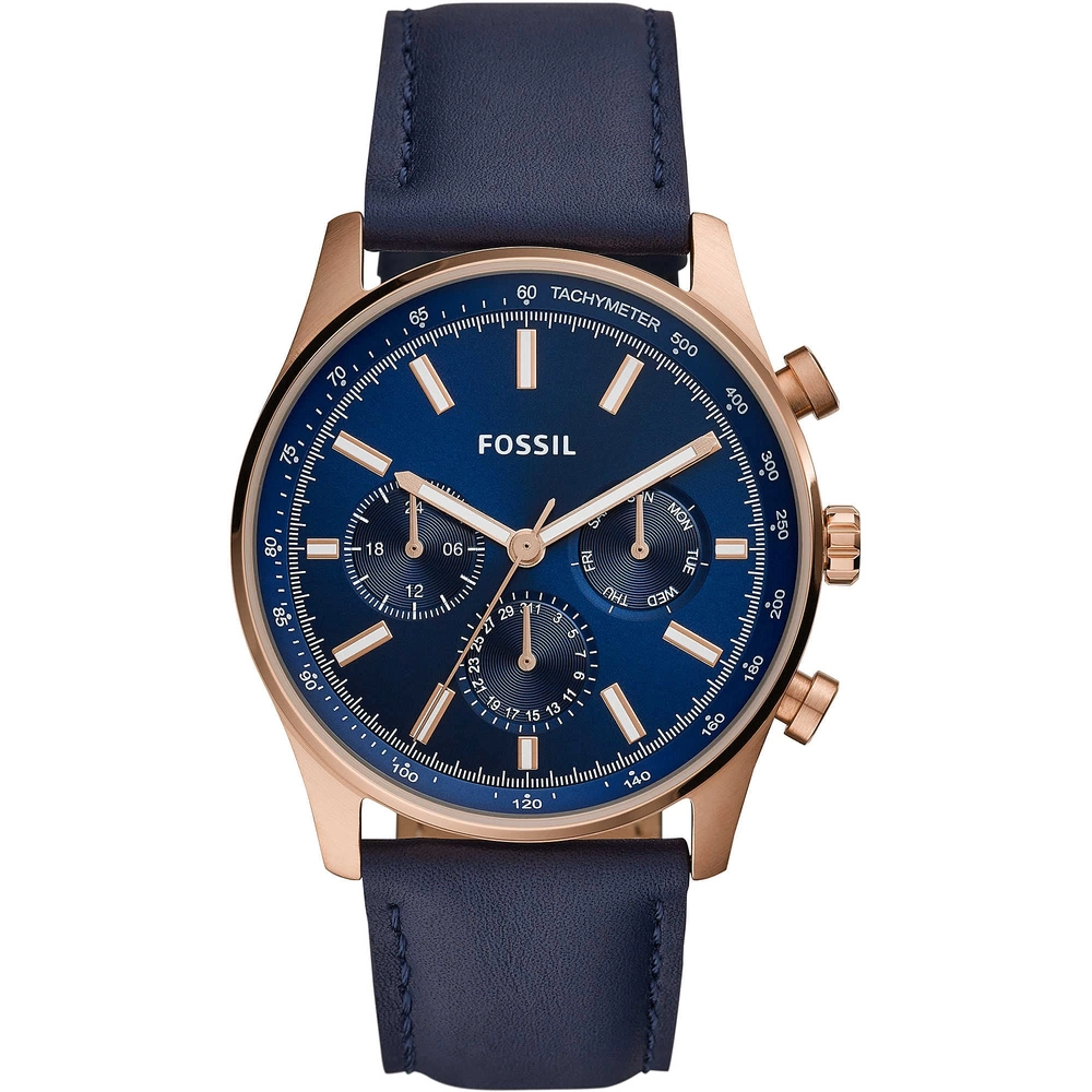 FOSSIL DF WATCHES - BQ2449IE - MEN - BROWN - 44MM - Quartz 2BROWN