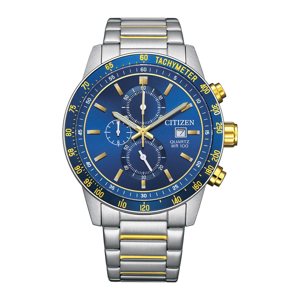 CITIZEN Watches - AN3684-59L - QuartzStainless Steel with Two-Tone Gold Plating Strap