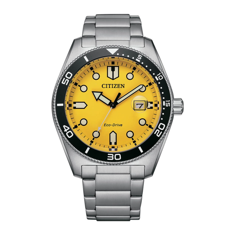 CITIZEN Watches - AW1760-81Z - Eco-Drive Light PoweredStainless Steel Strap