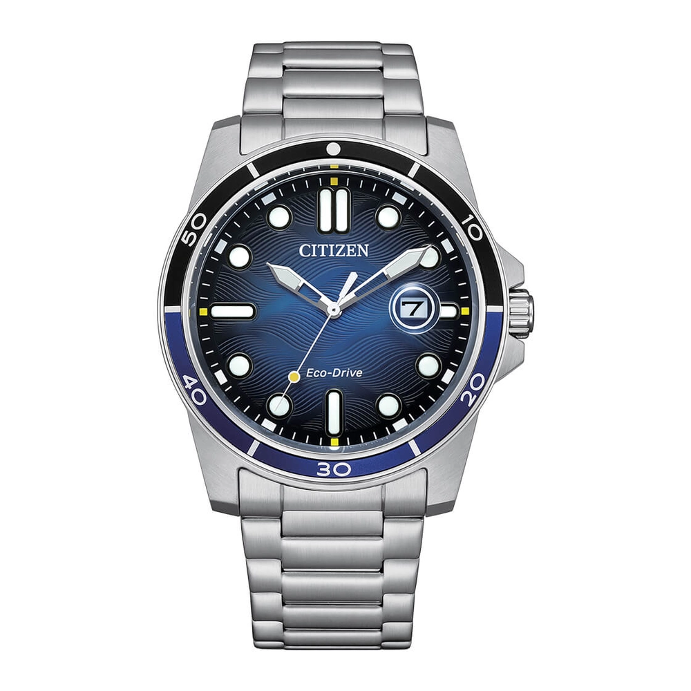 CITIZEN Watches - AW1810-85L - Eco-Drive Light PoweredStainless Steel Strap