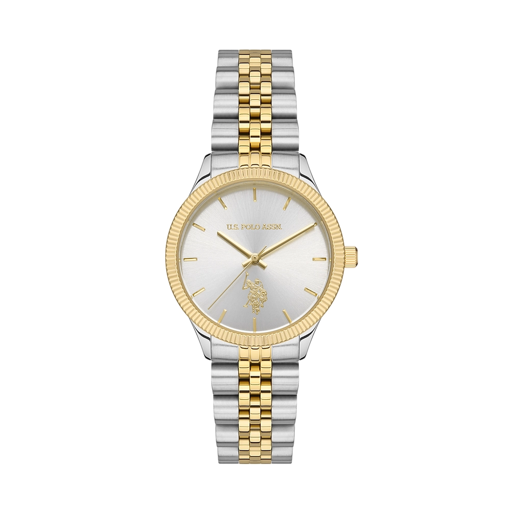 U.S. POLO ASSN. - USPA2061-02 - LADY - Gold / Metallic GrayGold / Metallic Gray
