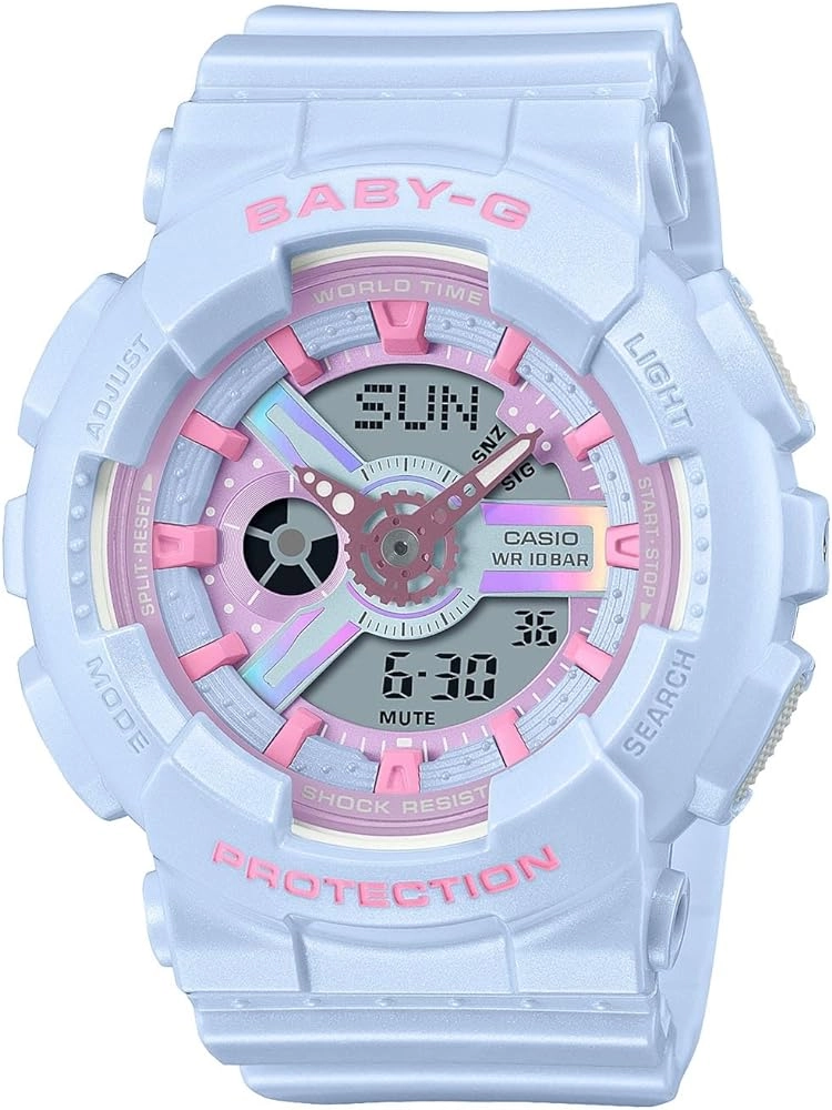 BA-110FH-2ADR_Casio – Women – Purple – 43.4MM – QuartzPurple