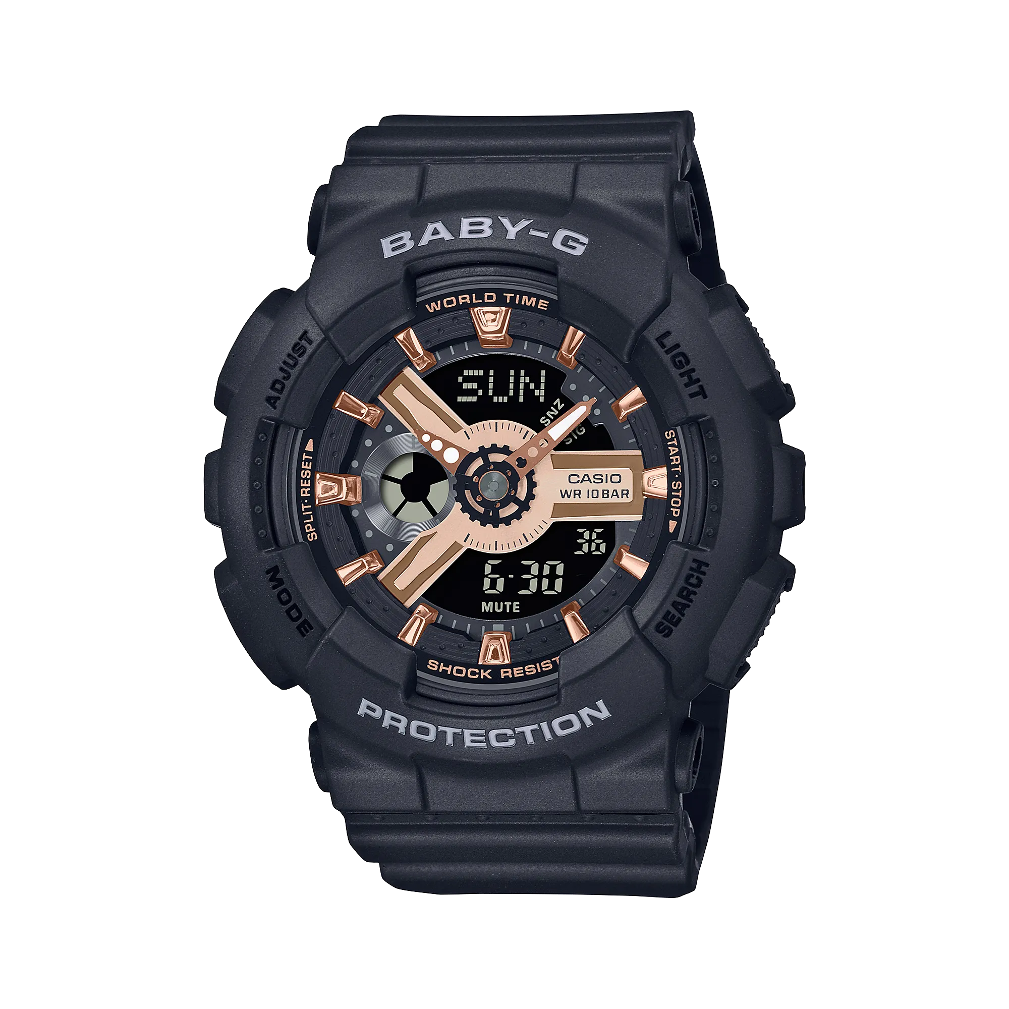 BA-110XRG-1ADR_Casio – Men – Black – 43.4MM – QuartzBlack