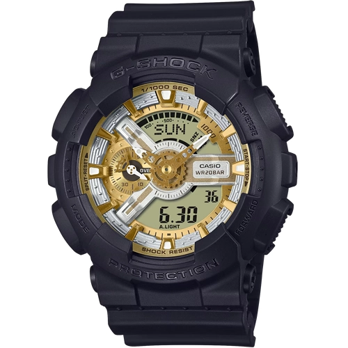 GA-110CD-1A9DR_Casio – MEN – BLACK – 51.2MM – QuartzBLACK