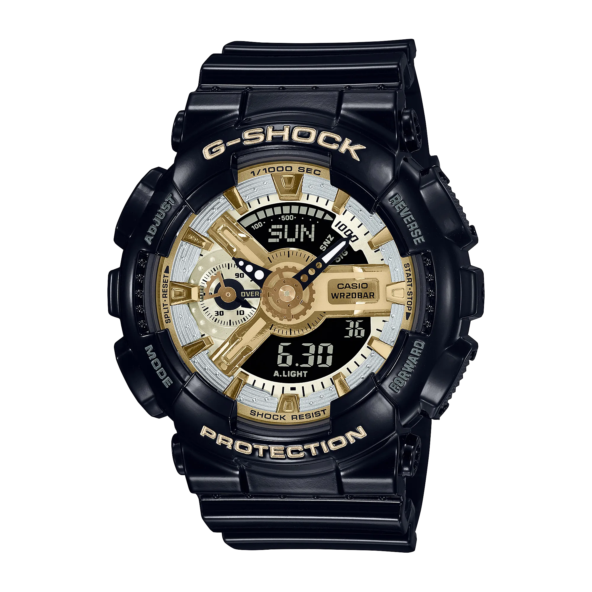 GMA-S110GB-1ADR_Casio – Men – BLACK – 45.4MM – QuartzBLACK